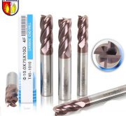 HRC 50 Flat End Mills, Shank Diameter 4-20mm